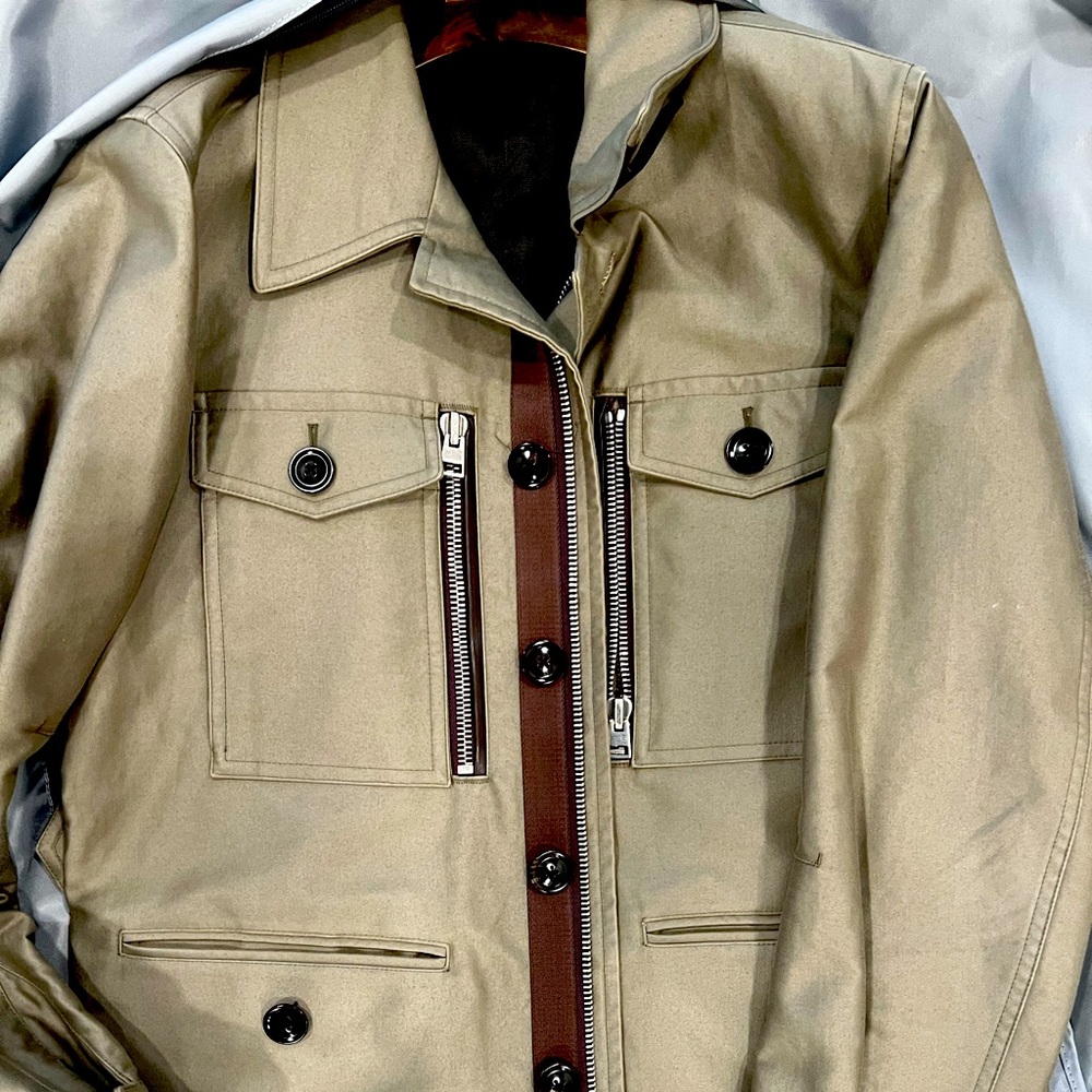 TOM FORD - Cotton-Twill Field Jacket - Green